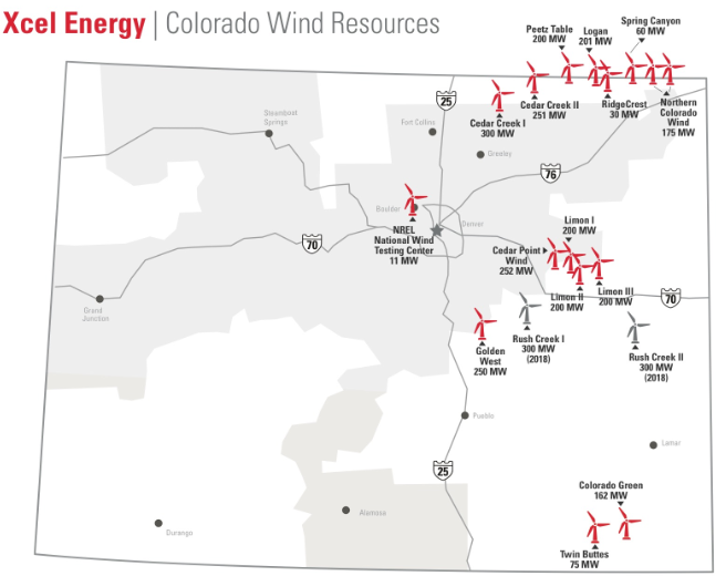 Colorado Wind Power Xcel Energy